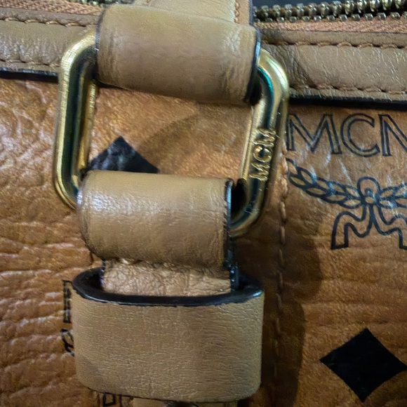 MCM Congac Logo Shoulder Bag - Picture 7 of 12